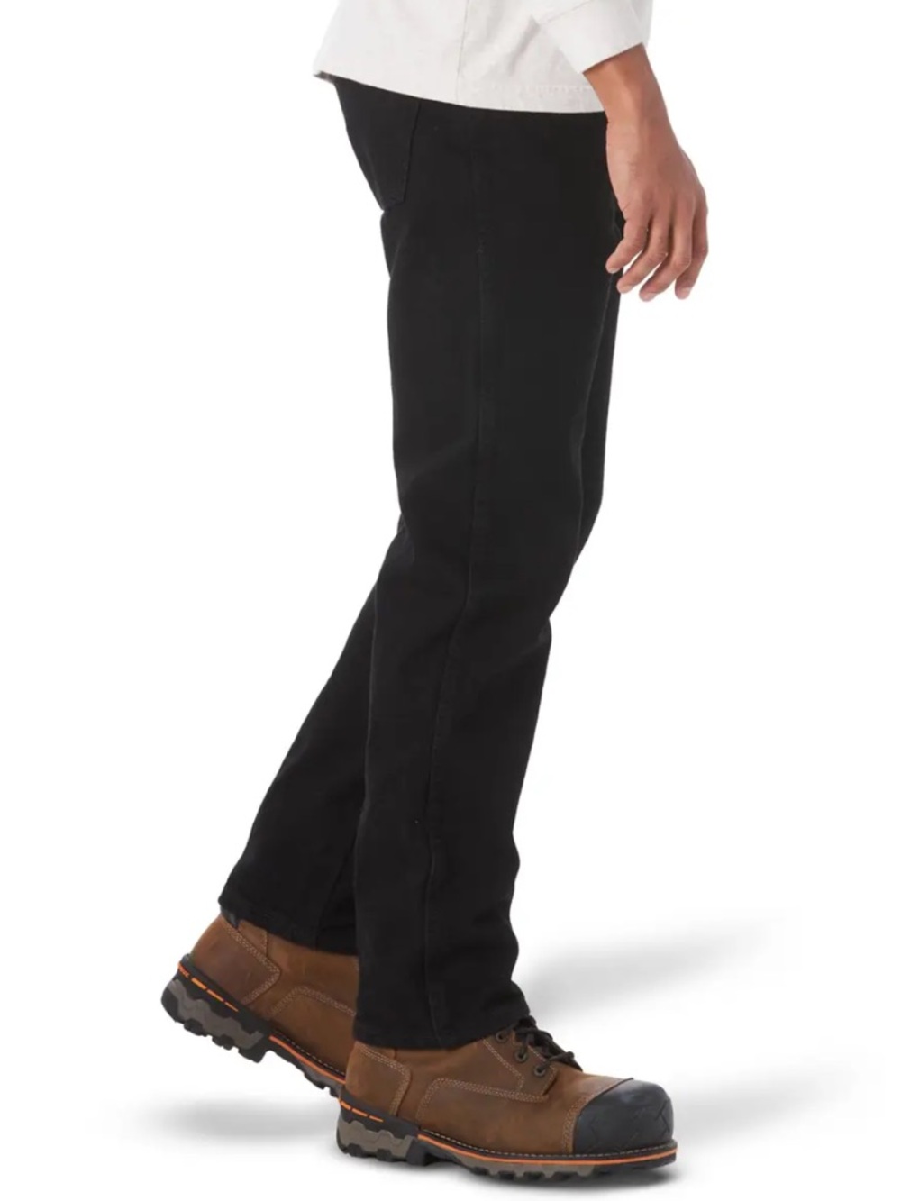 Rustler Men's Black Straight Jeans - Picture 3 of 9